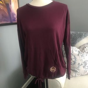 NEW - Michael Kors Cotton Long SleevedTop